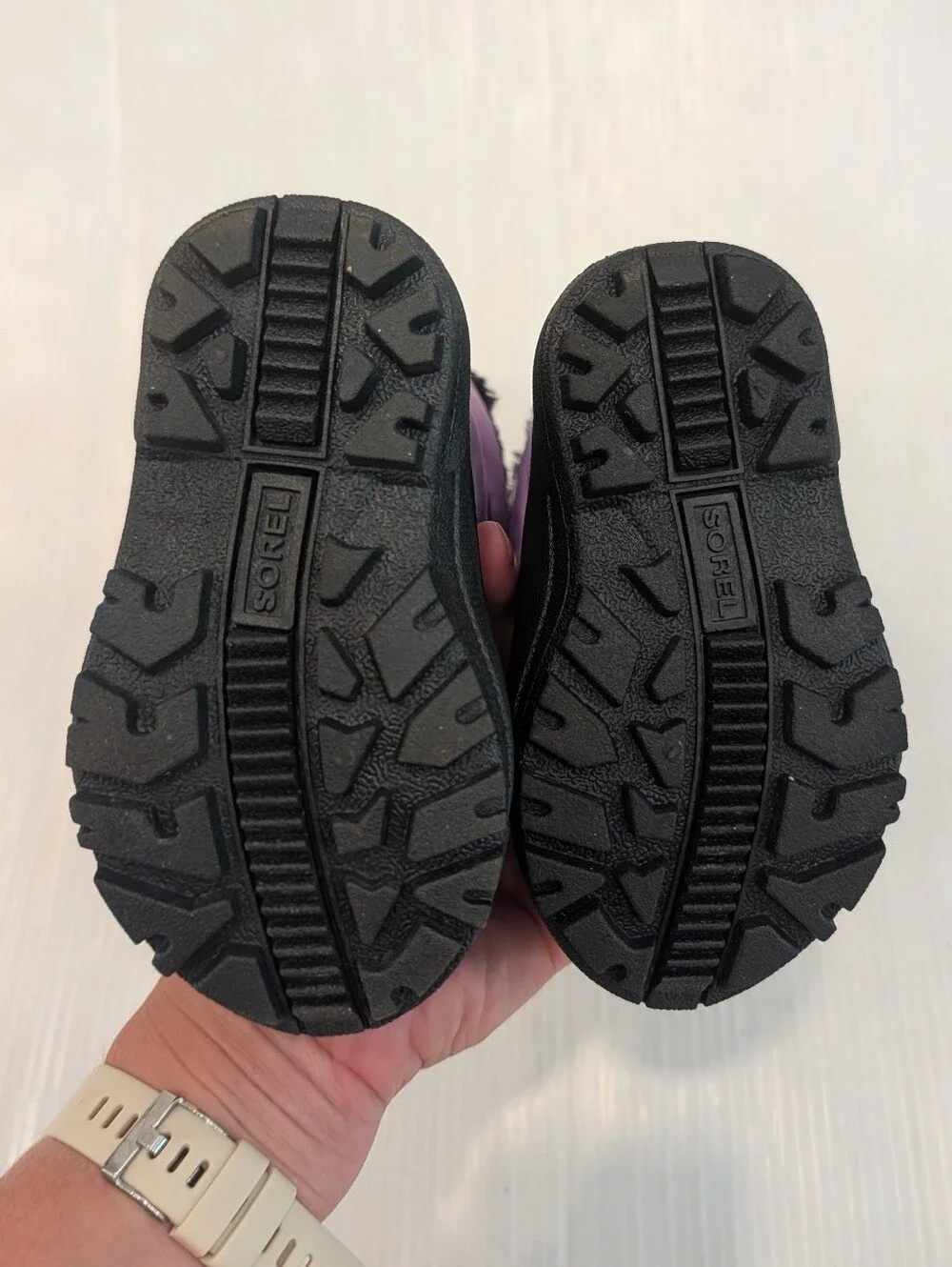 SOREL Toddler Girls Purple Winter Snow Boots Size 6